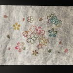 551あかり和紙桜カラー35×46　1300円