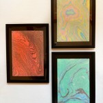 染め和紙体験～墨流し～