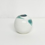 法勝寺焼松花窯902花入れH90×W90