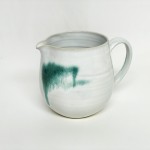 法勝寺焼松花窯548ピッチャーW110×H115