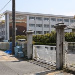 移設された現在の門柱