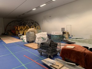 撤去した展示物たち